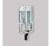Telaio Incasso RAPIDO per Vaso SOSPESO con Cassetta Pucci Eco ANTICONDENSA 2 Pulsanti 4/9 lt Senza PLACCA