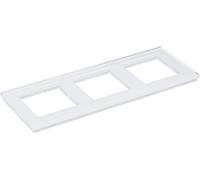 Telaio Jung AC583GLWW - 3 posizioni, orizzontale e verticale, vetro, IP20, bi...
