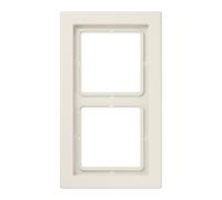 Telaio Jung LSD982W - 2 scomparti, orizzontale e verticale, termoplastico, bi...