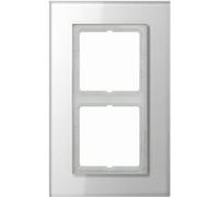 Telaio Jung LSP982GLWW 2 scomparti, orizzontale/verticale, da incasso, vetro,...