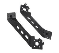 Telaio laterale in lega di alluminio per scooter elettrico G2 PRO DB, guide di ricambio sinistra e destra per una maggiore stabilità, nero (sinistra + destra, nero)