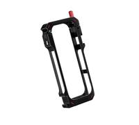 Telaio leggero antiurto per telecamere Cage Staffa con doppio 1/4 fori per viti Cold Shoe Mounts Slot Lega di alluminio Camera Cage