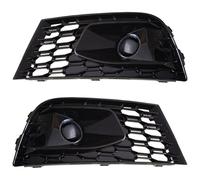 Telaio Leggero Compatibile Con Per A3 8V Serie S S3 2017 2018 2019 2020 Griglia Del Faro Antinebbia Del Paraurti Anteriore Dell'auto A Maglia A Nido D'ape OEM:8V3807681AB