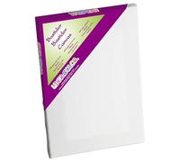 Telaio leidercolor 12p tela graffata laterale cotone 100% telaio pawlonia 1,8x3,8 cm bordi legno 61x46 cm
