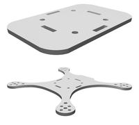 Telaio Micro Brushless Quad per Flight Controller 20mm Motori BR1103 Drone