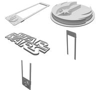 Telaio Montaggio per Alphacool Core 360mm Distroplate Staffa Case Anidees
