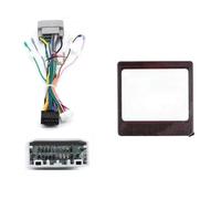 Telaio Pannello Radio Auto Stereo Piastra Fascia Cruscotto Cavo Imbracatura Canbsu Montaggio Kit Per Chrysler Per Sebring 2008 Fascia del pannello radio(IMPOSTA UN)