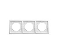 Telaio paraspruzzi standard triplo IP44 Simon Basic BMR3B/11