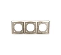 Telaio paraspruzzi standard triplo IP44 Simon Basic BMR3B/29