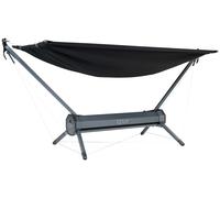 Telaio per amaca da viaggio QNUX con amaca compatta nero