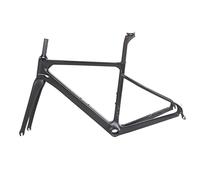 Telaio per Bici da Corsa in Fibra di Carbonio 700C C Brake Telaio da Corsa con Forcella 45/48/51/54 cm 100/130 mm Set Telaio a sgancio rapido Passaggio Interno