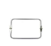 Telaio per borsa in metallo, 10 pezzi 20-30 cm Telaio in metallo for borsa Maniglia in tubo di alluminio Accessori for borse Parti di frizione Chiusura a bacio Lockv(20cm-10pcs)