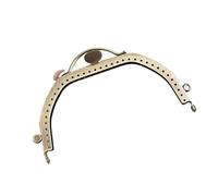 Telaio per borsa in metallo, 5 pezzi 13 cm metallo Kiss Clasp manici for borsa fai da te staffe da cucito telaio for borsa fatto a mano for realizzare borse accessori hardware da cucire Kiss Clasp Loc