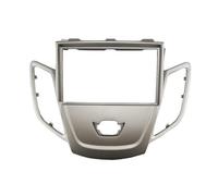 Telaio per cruscotto auto Kit di montaggio per montaggio su cruscotto con pannello frontale nero, adatto per Ford Fiesta 2008-2017, GPS Navigation Panel(Silver-2008-2011)