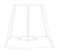 Telaio per Lampadario Fai Da Te: Supporto Leggero Paralume Pendente Paralume Per Plafoniera Paralume Moderno Paralumi Supporto Quadrato Staffa Lampadario Fai Da Te Ombra Del Cono Bianca