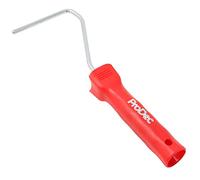 Telaio per mini-rullo da 4 pollici ProDec compatibile con tutti i mini-rulli per pittura - lunghezza 10 pollici, barra universale cromata da 6 mm di diametro con impugnatura di qualità commerciale