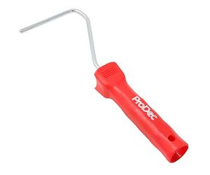 Telaio per mini-rullo da 4 pollici ProDec compatibile con tutti i mini-rulli per pittura - lunghezza 10 pollici, barra universale cromata da 6 mm di diametro con impugnatura di qualità commerciale