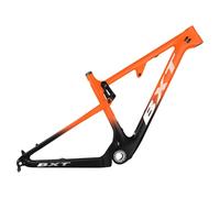 Telaio per mountain bike full suspension da 29 pollici, telaio in fibra di carbonio con freni a disco, escursione 100 mm, telaio da corsa XC Soft Tail Trail, telaio con perno passante 12 x 148 m