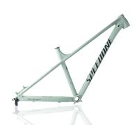 Telaio per mountain bike hardtail da 27,5/29 pollici, in lega di alluminio, per mountain bike XC AM, perno passante 12x148 mm, freno a disco, passaggio cavi interno BB91 (colore: verde 29er, tagl