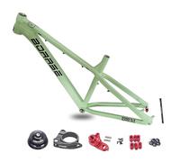 Telaio per mountain bike hardtail da 27,5 pollici, telaio in lega di alluminio AM da 17 pollici, freno a disco, perno passante 12x142 mm, passaggio interno del telaio per mountain bike (colore: v