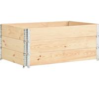 VIDAXL - Collari per Pallet 3 pz 100x150 cm in Legno Massello di Pino