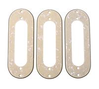 Telaio per pickup per chitarra in metallo, bobina singola, per chitarra ST, beige