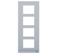 Telaio per pulsantiera esterna Abb 4 moduli WLF304A
