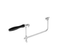 Telaio Per Segare Gioielli Regolabile Strumento Con Impugnatura Nera Telaio Per Segare Con Impugnatura a Forma U Per Tagliare Taglio a Mano Per La Lavorazione Gioielli in Legno