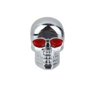 Telaio Per Targa In Acciaio Cromo A Forma Di Teschio Con Viti Per Moto