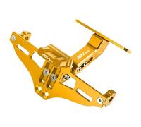 Telaio per targa Per HONDA ADV 150 ADV150 Moto Telaio Portatarga Eliminatore Di Paraurti Staffa Porta Targa Regolabile(Glod)