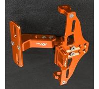 Telaio per targa Per HONDA ADV 150 ADV150 Moto Telaio Portatarga Eliminatore Di Paraurti Staffa Porta Targa Regolabile(Orange)