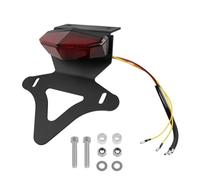 Telaio per targa Portatarga Per Parafango Posteriore Moto Staffa Telaio Coda Ordinata Per Honda CRF300L CRF 300L 300 L CRF300 2021 2022 2023 2024(Red)