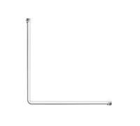 Telaio per Tenda Doccia 80 x 80 cm 7204402
