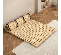 Telaio pieghevole in legno di pino, supporto per materasso, tatami, letto per ospiti, design salvaspazio, facile da montare