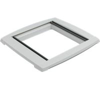 Telaio plissettato mpk con kit di montaggio per oblò 400 x 400 mm