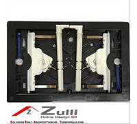 Telaio portaplacca Sigma70 completo GEBERIT RICAMBI