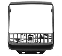 Telaio posteriore per Tesla per modello 3 Y 2025 in ABS con grana di carbonio per ridurre al minimo lo spazio e prevenire l'ingresso di sostanze estranee (nero opaco)