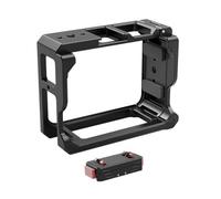 Telaio protettivo in alluminio CNC, supporto verticale orizzontale magnetico a sgancio rapido, compatibile con Insta360 Ace Pro/Ace Pro 2 Action Camera (standard + piastra QR)