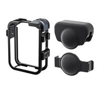 Telaio protettivo in metallo per accessori DJI Osmo 360, con custodia protettiva a due lenti, custodia protettiva in lega di alluminio, blocco di sicurezza per accessori per fotocamera DJI OMSO 360