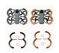 Telaio protettivo per DJI AVATA360 Protezione per elica Gimbal Protettore Anello Anticollisione Resistente agli urti, Telaio esterno ammortizzante (piccolo, nero)