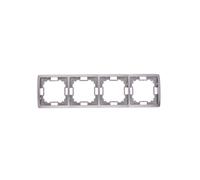Telaio quadruplo standard universale acciaio Simon Basic BMR4/21