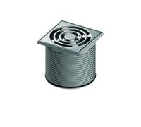 Telaio per griglia TECEdrainpoint S, plastica, 100x100 mm, incl. griglia di design, 3660001