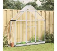 vidaXL Telaio Serra con Base Argento 169x58x202 cm in Alluminio