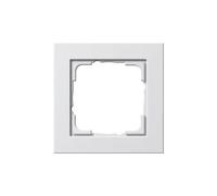 Telaio singolo E2 bianco opaco wy-021122