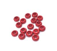Telaio Spacer 16PCS Aggiornamento in metallo compatibile con C14 C24 C34 C44 B14 B16 B24 B36 MN D91 D96 99S HengLong FeiYu RC Car(Red)