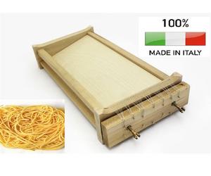 Telaio Stampo Taglia Pasta Spaghetti Pasta alla Chitarra Legno Corde Acciaio