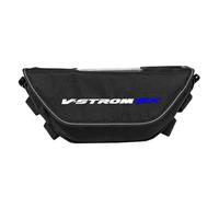 Telaio Stoccaggio Borse Da Viaggio Impermeabili Per Moto Per Suzuki V-strom 250SX 250X 2023 Scatola Portaoggetti Per Manubrio, Borsa Da Sella Impermeabile Borse(BLU)