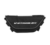 Telaio Stoccaggio Borse Da Viaggio Impermeabili Per Moto Per Suzuki V-strom 250SX 250X 2023 Scatola Portaoggetti Per Manubrio, Borsa Da Sella Impermeabile Borse(BIANCO)