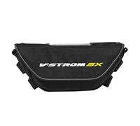 Telaio Stoccaggio Borse Da Viaggio Impermeabili Per Moto Per Suzuki V-strom 250SX 250X 2023 Scatola Portaoggetti Per Manubrio, Borsa Da Sella Impermeabile Borse(Oro)