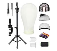 Telaio supporto per studio professionale con blocco testa | Supporto per treppiede e supporto per morsetto, montaggio rapido per i trecciatori che imparano i metodi styling